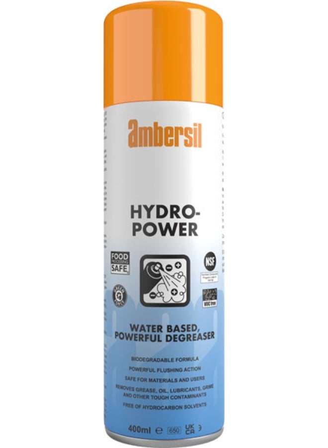 امبيرسيل AMBERSIL HYDROPOWER WATER BASED, POWERFUL DEGREASER  5LTR منظف مائي غذائي فائق القوة لإزالة الشحوم والزيوت - Image 3