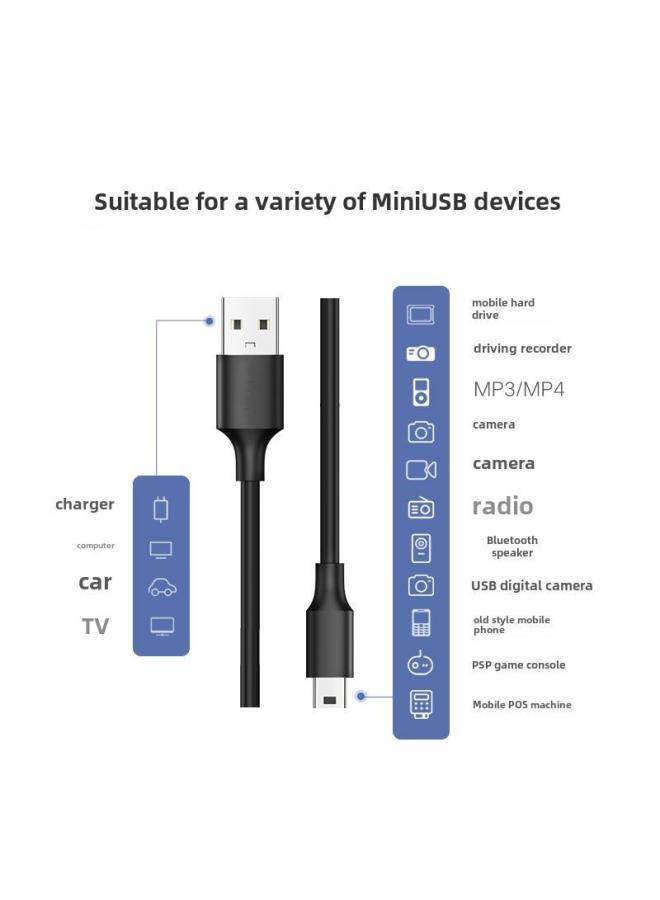 Mini Usb Data Cable Mp3 Adapter Car Charger Cable Old Radio Mp4 Connection Neutral Driving - Image 3