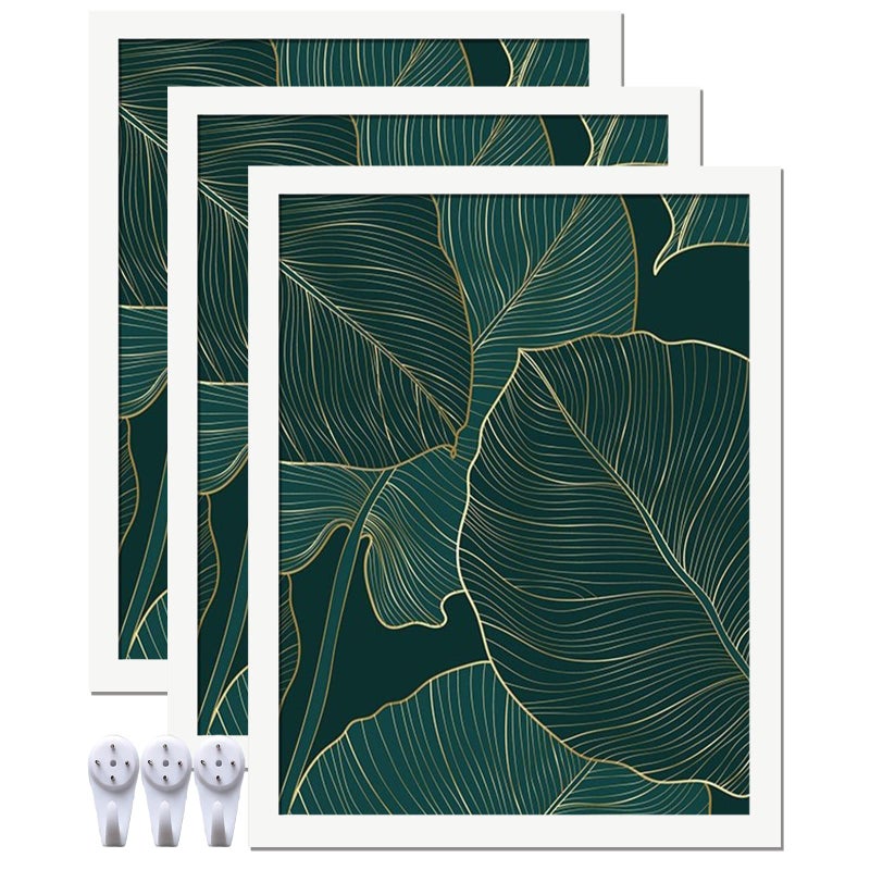 Keibiubu White 8.5x11 مجموعة إطار الصورة مجموعة من 3 إطارات صور شفافة عالية لـ 8.5 × 11 شهادة صور ملصقات القماش معرض سطح المكتب على سطح المكتب - Image 1