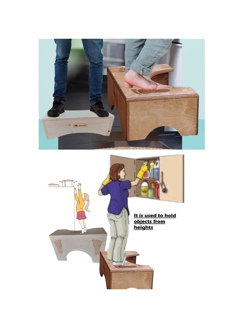 A healthy footstool to prevent colon pain in the bathroom - Image 4