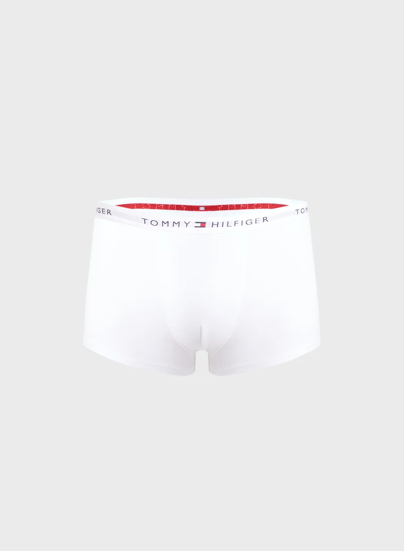 تومي هيلفيغر Kids 3 Pack Logo Band Trunks