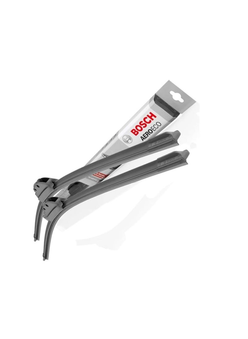 بوش ماسحة زجاج أمامية للسيارة من بوش أيروإيكو، مقاس 24/19، جهة السائق والراكب - Image 2
