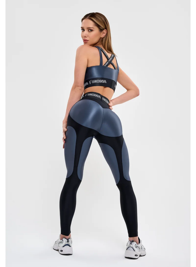 Bona Fide Heart Crush Leggings Steel Bona Fide High Waisted Tummy Control Leggings for Women – Body Shaping Workout Leggings – Gym & Yoga Pants for Women | Best Price UAE