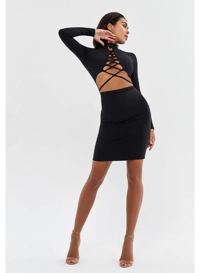 Bona Fide Lilith Black Lilith Dress for Women for Women | Best Price UAE
