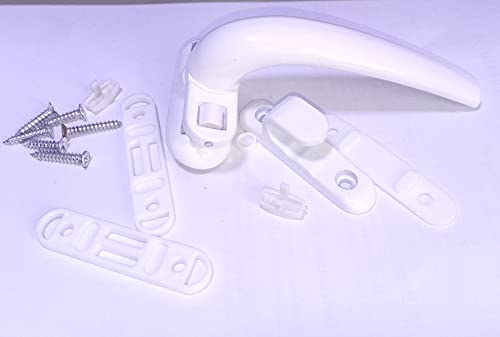 Sliding Window Opening Switch Lock White Colour  - Image 4