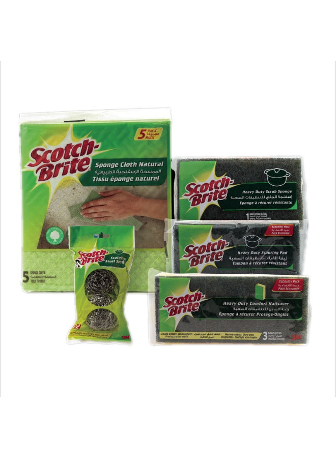 Scotch Brite حزمة تنظيف سكوتش-برايت