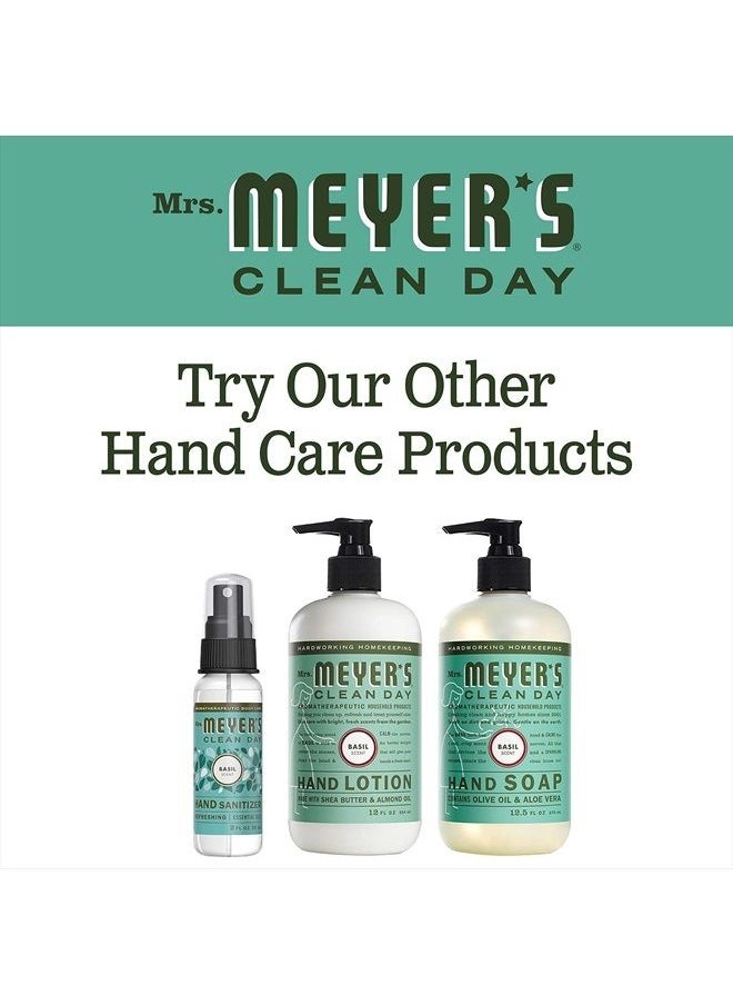 Mrs. Meyer's Clean Day - Mrs. Meyer's Hand Soap, Made with Essential Oils, Biodegradable Formula, Basil, 12.5 fl. oz - Pack of 3 - Image 1