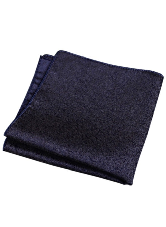 GUSGU 4 Pack Pocket Squares for Men Men's Handkerchief Mens Pocket Squares Set Hankies for Wedding Party Assorted Colors 23 x 23 cm Style A - Image 4
