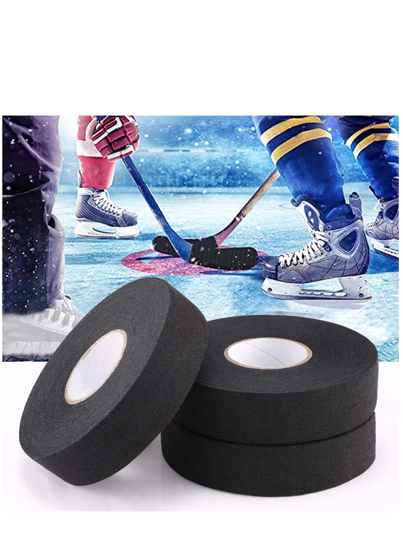 Hockey Tape 1 x 27 Yard Adhesive Cloth Tape Hokey Stick Blade Handle Shaft Bat Sports Tape Non-Slip Grip Wrap for Ice Hockey Field Hockey Roller Hockey Lacrosse - Image 2