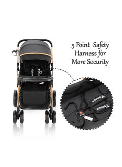 TEKNUM TEKNUM Reversible Trip2 Stroller - Black  - Image 5