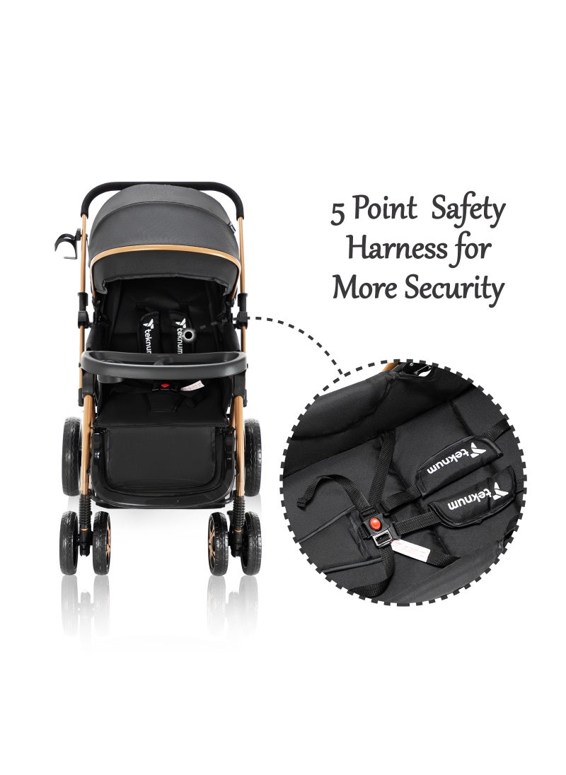 TEKNUM TEKNUM Reversible Trip2 Stroller - Black  - Image 5