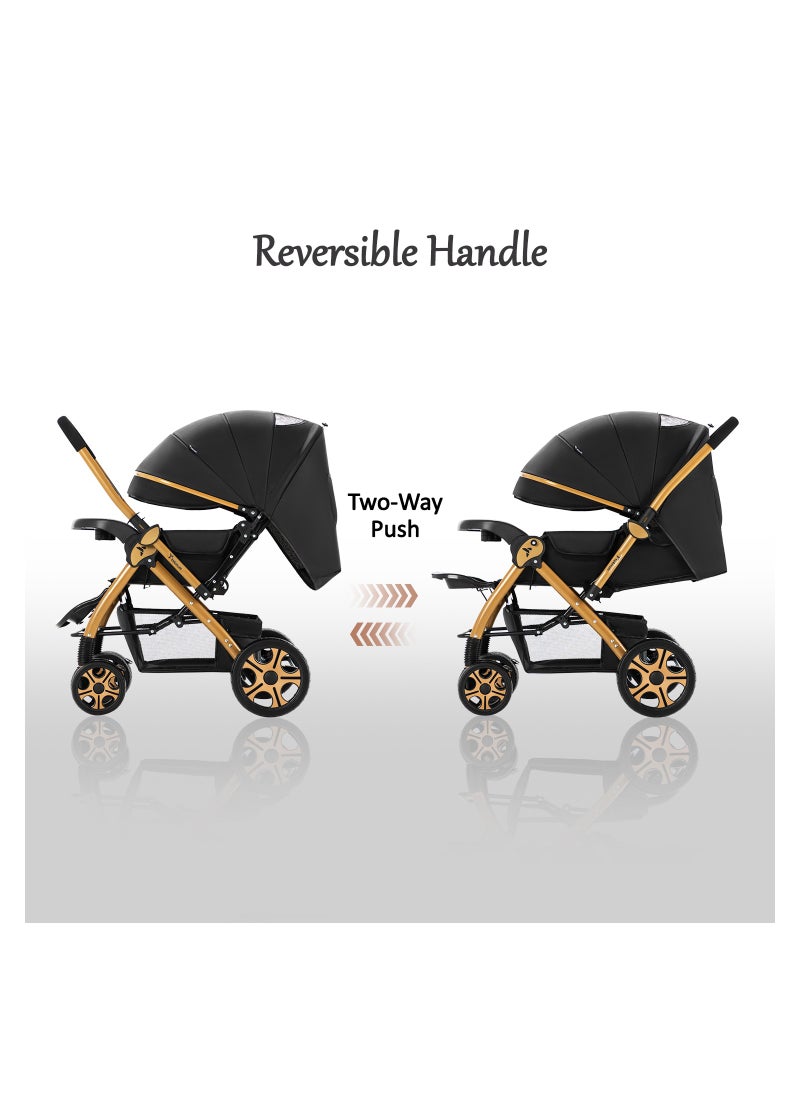 TEKNUM TEKNUM Reversible Trip2 Stroller - Black  - Image 4