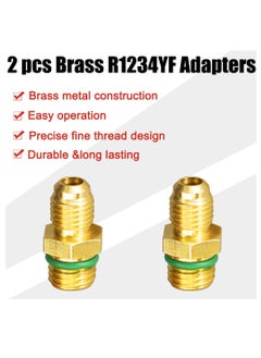 Generic Quick Coupler Adapter Fittings R1234yf High Side And Low Side For Air Conditioning Evacuation  - Image 4