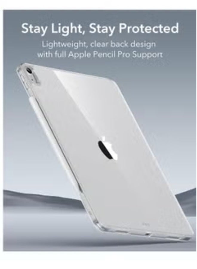 "ELTRAZONE Classic Clear Case for iPad Air 13-Inch M2 (2024) - Slim, Lightweight, Shockproof Design with Pencil Compatibility" - Image 2
