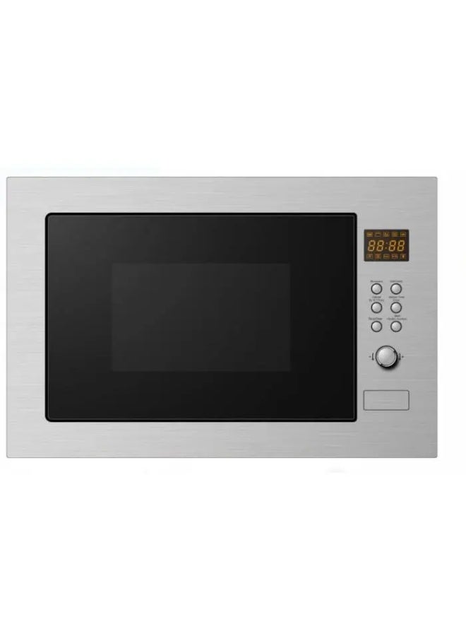 Kitchen Line Built-in Microwave, 25 Liters, 60 cm, 1450 Watt, KL-AG925B8V - Silver