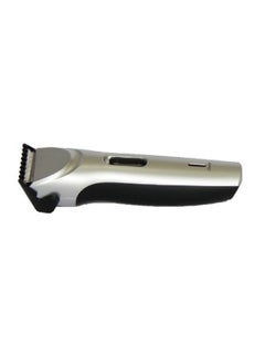 Generic Professional Adjustable Travel Rechargeable Hair Clippers and Trimmer with Combs and Scissors Kits Grey Color  - Image 1