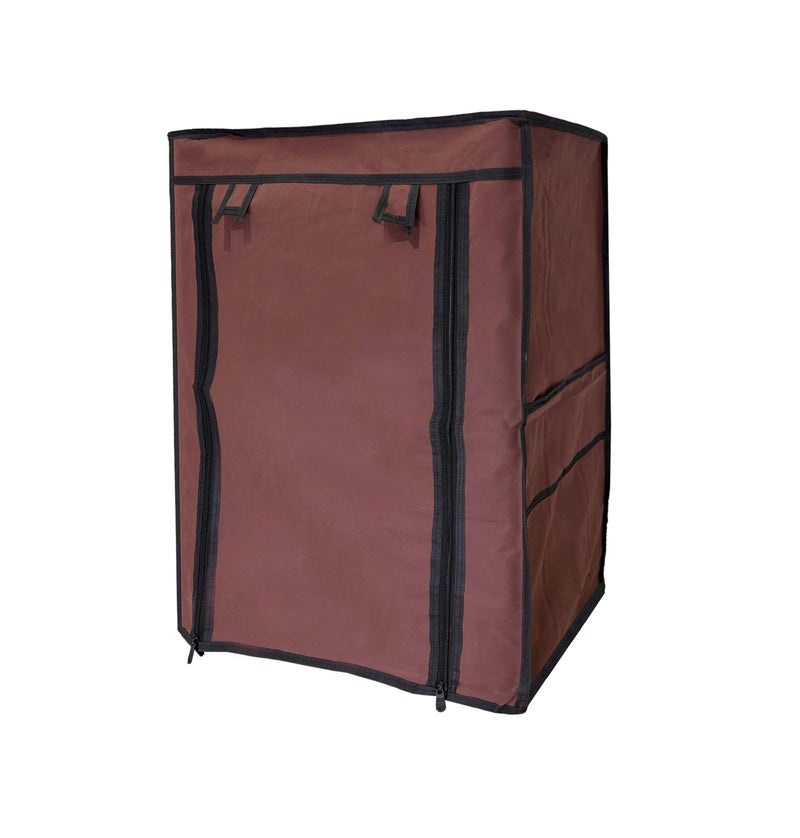 RAXON WORLD Shoe Rack Cover for Home Only for 6-Layer Portable Foldable Shoe Stand Non Woven Zipper Fabric Cover - Image 3