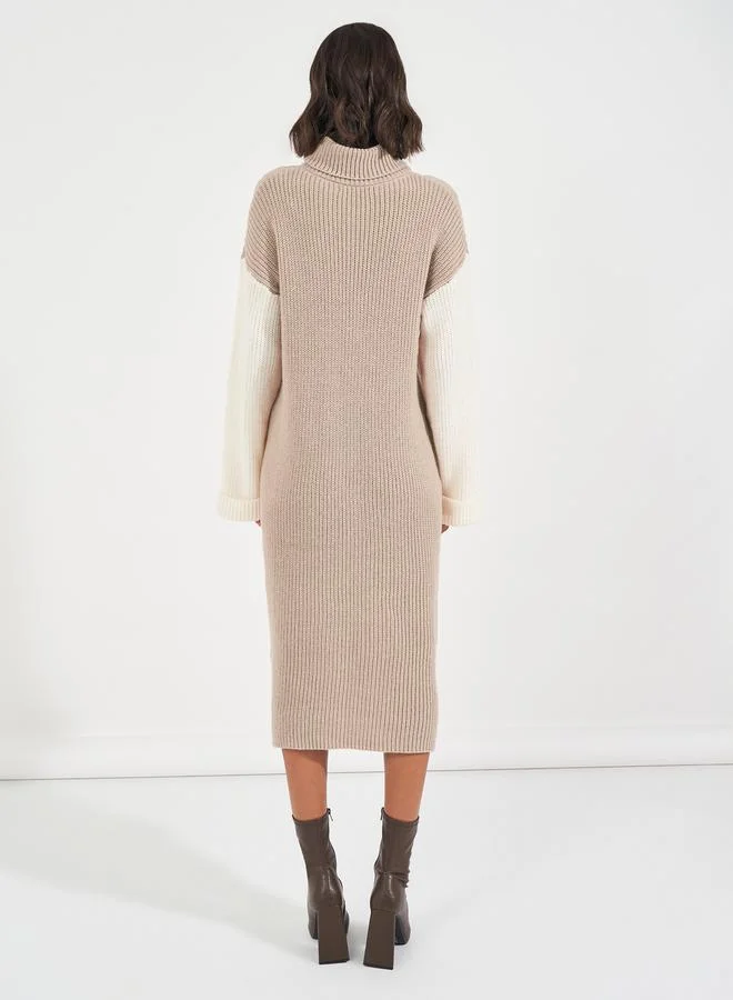 Styli Cable Knit Dress