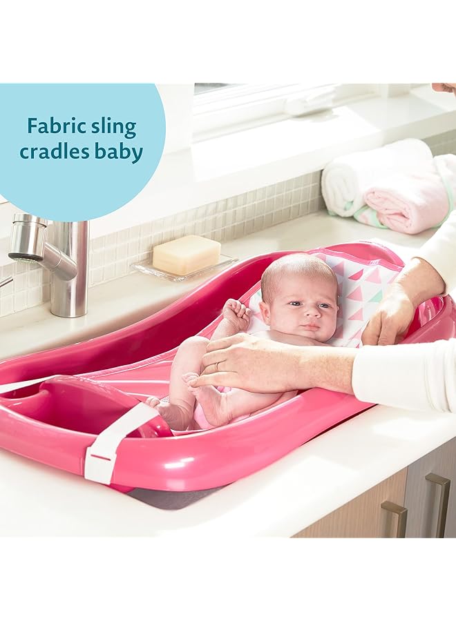 the FIRST years Sure Comfort Tub (Pink/Whale Sling) - Image 4