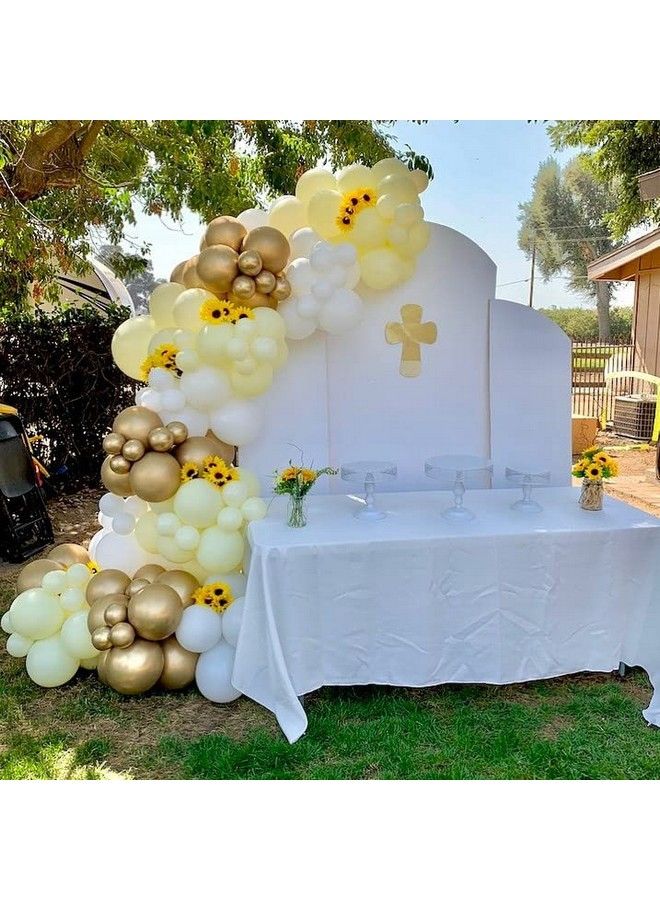 BBPOOL 139Pcs Sunflower Balloons Garland Kit With Artificial Sunflowers Yellow Balloons For Sunflower Theme Birthday Party Baby Shower - Image 5