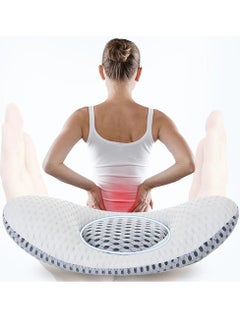 Generic Lumbar  Support Pillow Relieves Lower Back Pain Lumbar Support Pillow for Office Pain Relief and Sciatic Nerve Pain Pregnancy Pillows Waist Support for Side Sleepers  - Image 3