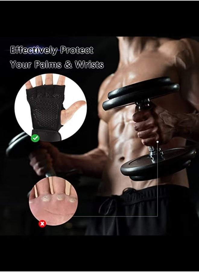 FPC Leather Cross Training Wristband Gloves Size M  - Image 4