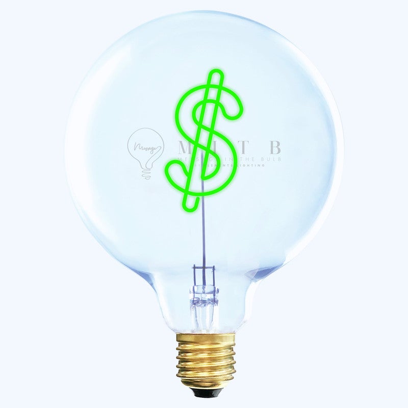 DOLLAR - LED GLASS BULB - Ø70 × H110 MM
