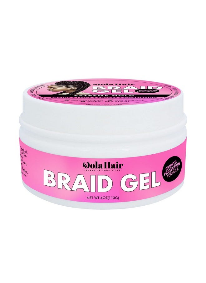 Dolahair Braid Gel - Extra Hold Lock Gel For Natural Hair, Dreads, Braids, And Retwists  - Image 3