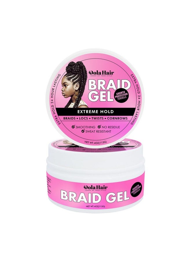 Dolahair Braid Gel - Extra Hold Lock Gel For Natural Hair, Dreads, Braids, And Retwists  - Image 4