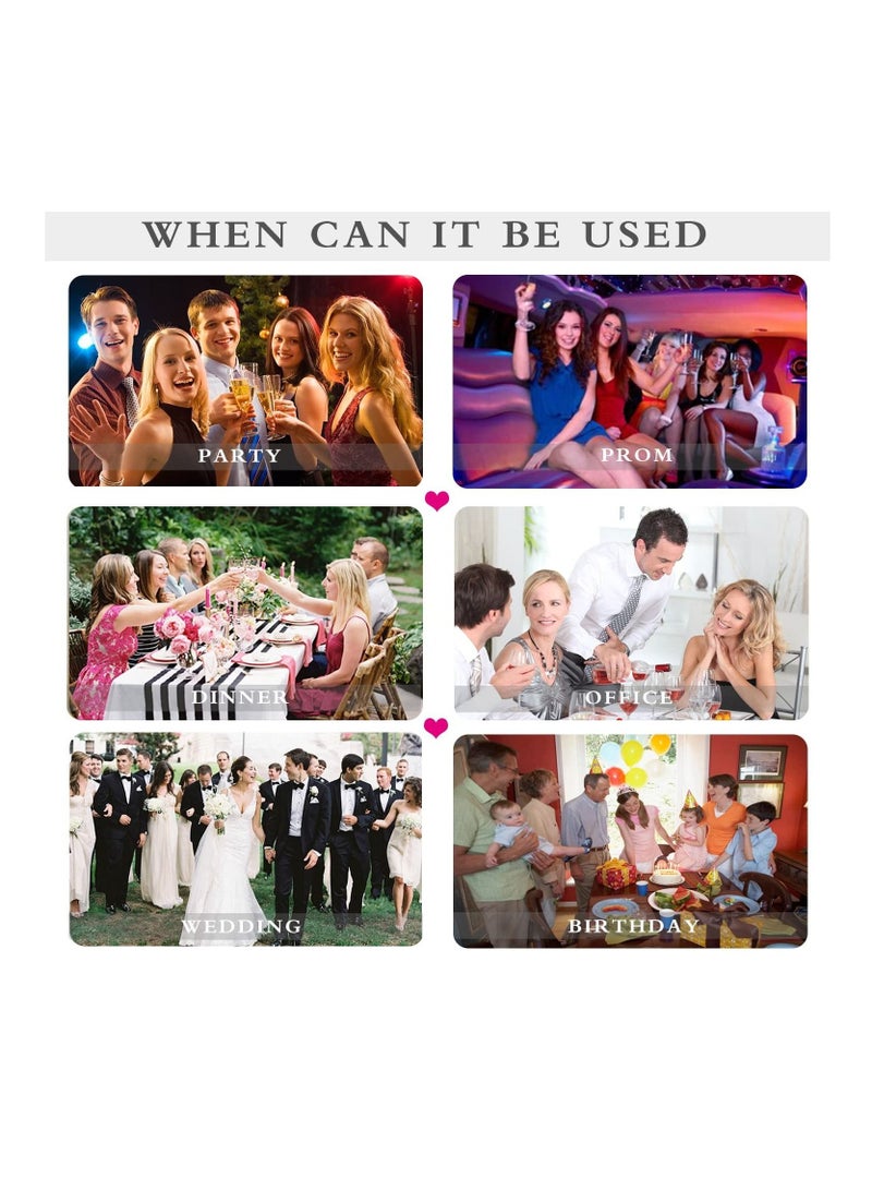 إستيل وصلات شعر بشري ريمي للسيدات مشبك شعر بشري طويل حريري مستقيم 100 جرام 4 قطع بني متوسط - Image 5