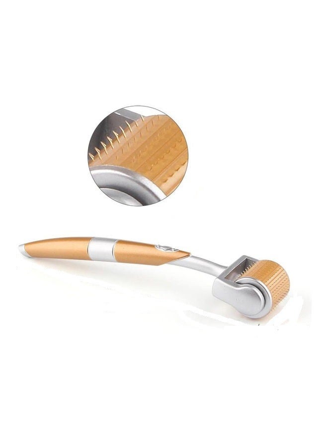 ديرما رولر بإبر دقيقة ذهبية/فضية 0.75 مم