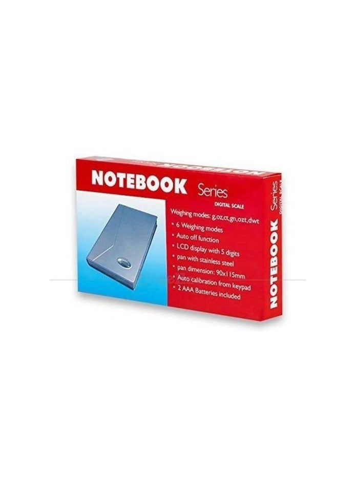 نوت بوك ميزان رقمي للمجوهرات / سعة 200 جرام - حساسية 0.01 - Image 5