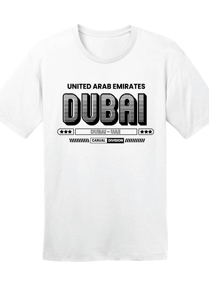 برينت شوب فور مي تي شيرت رجالي  للبالغين - رقبة دائرية وأكمام قصيرة - تي شيرت قطن للرجال - تي شيرت مطبوع - مثالي لتذكار دبي - Image 3