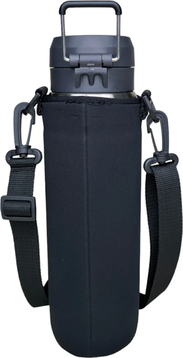 Stanley Neoprene Thermos Case and Shoulder Strap - 1 Lt. Quick Flip