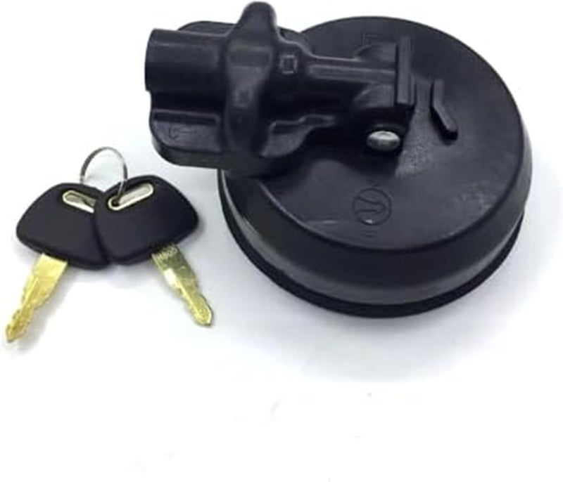QASULER Anti-Theft Fuel Tank Cap for ZAX Excavators - Image 1