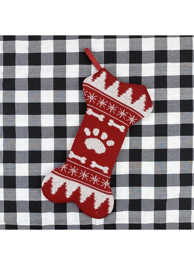 NIBEMINENT Decorations Bone Socks Gift Bag Pendant Multicolour - Image 2