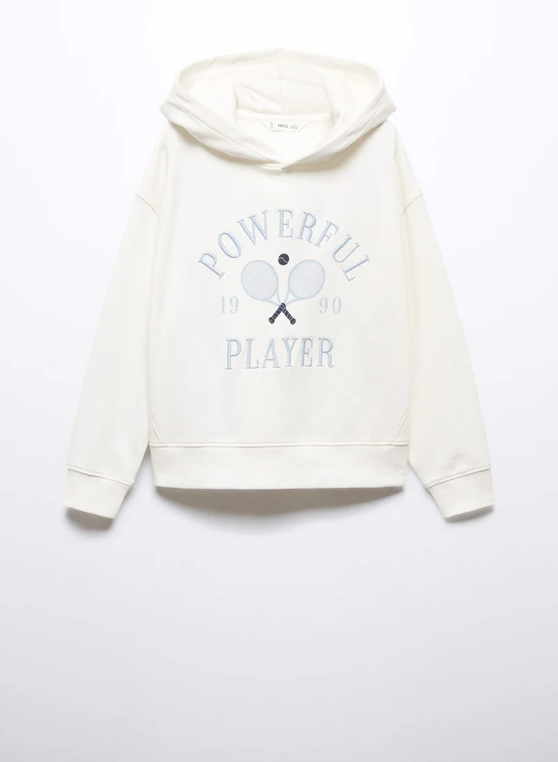 MANGO Kids Graphic Hoodie