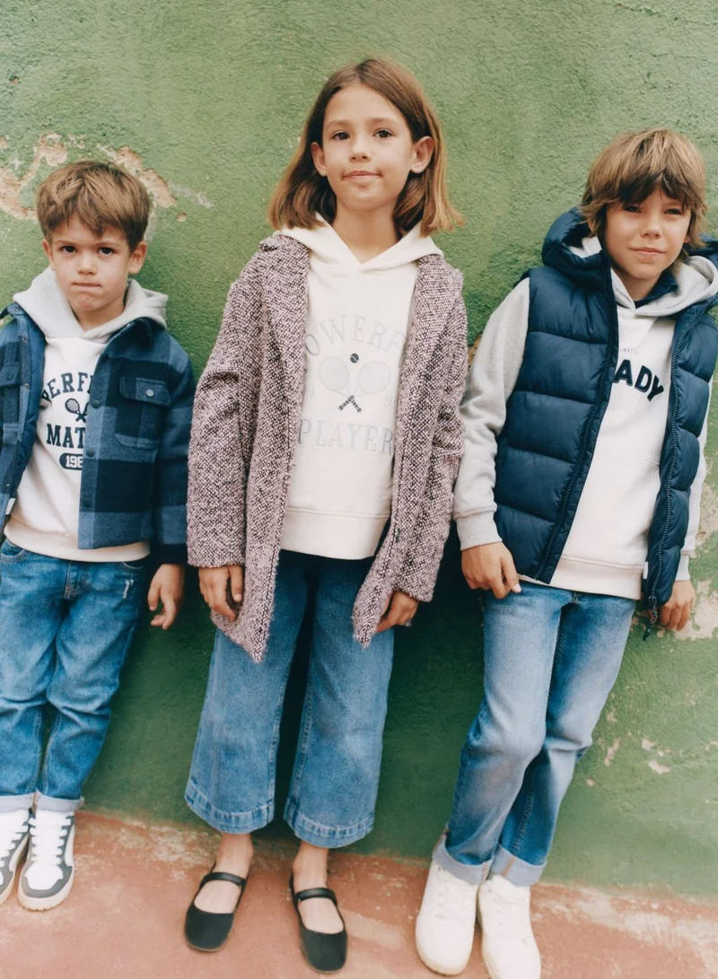 MANGO Kids Graphic Hoodie
