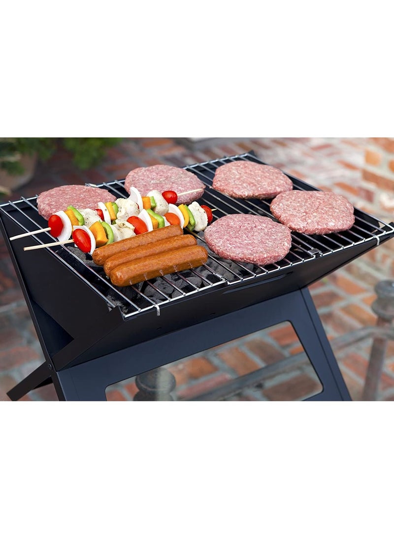 Generic Notebook Bbq Grill Instant Foldable And Easy Portability - Charcoal Grill  - Image 2