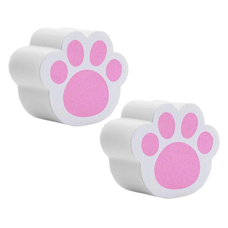 Cartoon Cat Claw Scrubber Sponge Dual Sided For Bathroom Mirror Window And Faucet Cleaning - Image 2