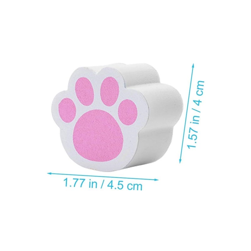 Cartoon Cat Claw Scrubber Sponge Dual Sided For Bathroom Mirror Window And Faucet Cleaning - Image 3