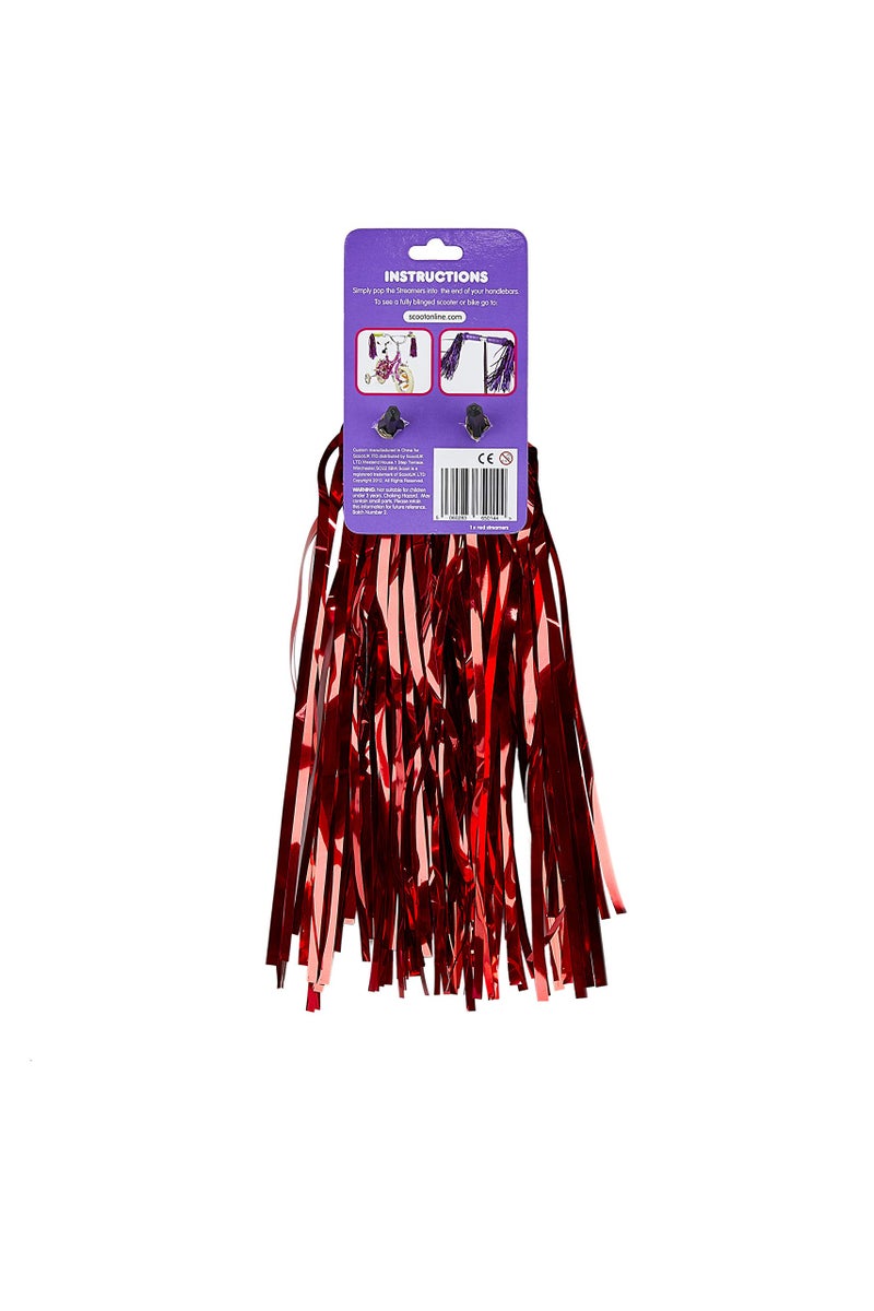 SCOOT Scooter & Bike Streamers (Red) - Image 3