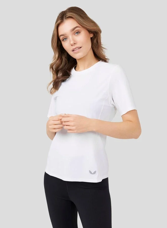 CASTORE Women'S White Metatek Training Tee