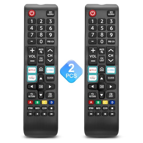 ENJOYLink 【Pack of 2】 Universal for Samsung-TV-Remote-Control Replacement,Compatible with All Samsung Smart Frame QLED LED 7 Series TVs - Image 1