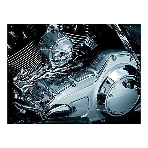 Kuryakyn 7780 Motorcycle Engine Accessory: Inner Primary Cover for 2009-16 Harley-Davidson Touring Motorcycles, Chrome - Image 2