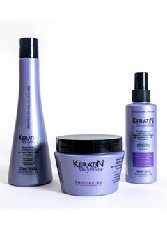 Phytorelax Keratin Shampoo for Blonde Hair - Color Protection, Deep Hydration, and Incredible Strength 250ml  - Image 4