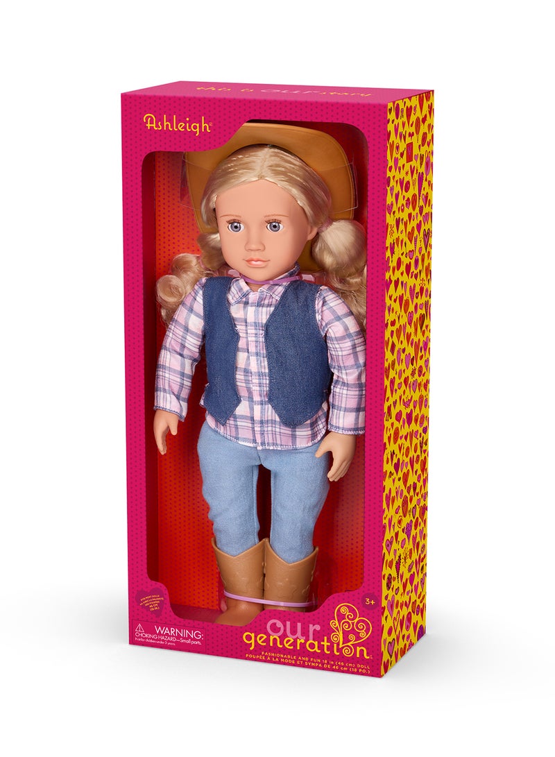 Our Generation Doll With Western Yellowstone Outfit Ashleigh - Image 1