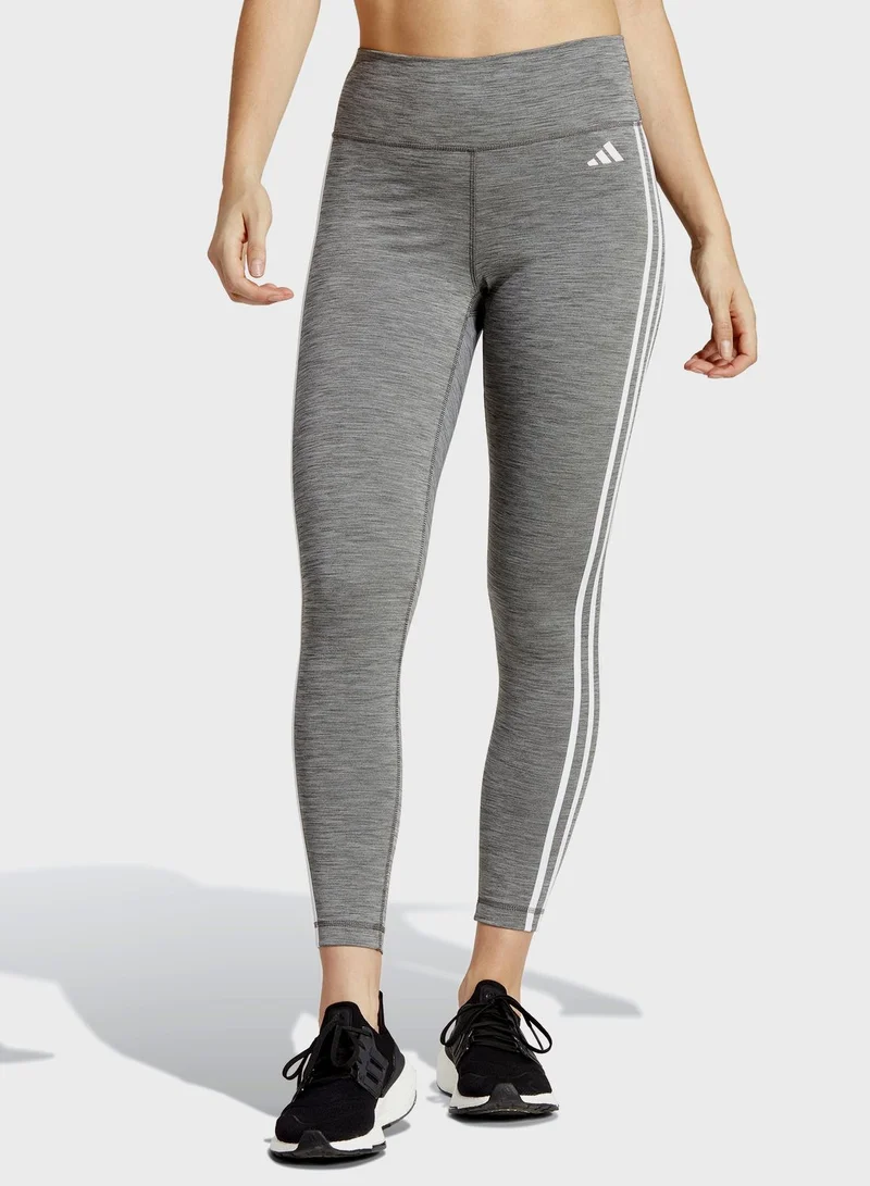 Adidas Train Essentials 3-Stripes High-Waisted 7/8 Leggings