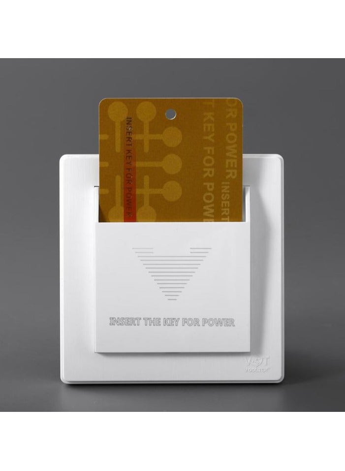 Vooltex Card Lock Piano Style White - Image 1