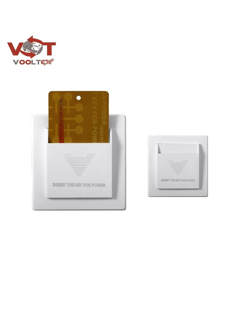 Vooltex Card Lock Piano Style White - Image 3